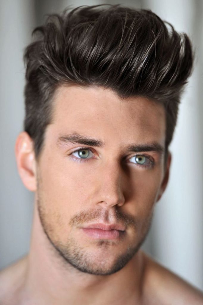 (+120 photos) Men's hairstyles for an elongated face