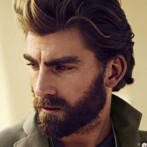 (+120 photos) Men's hairstyles for an elongated face