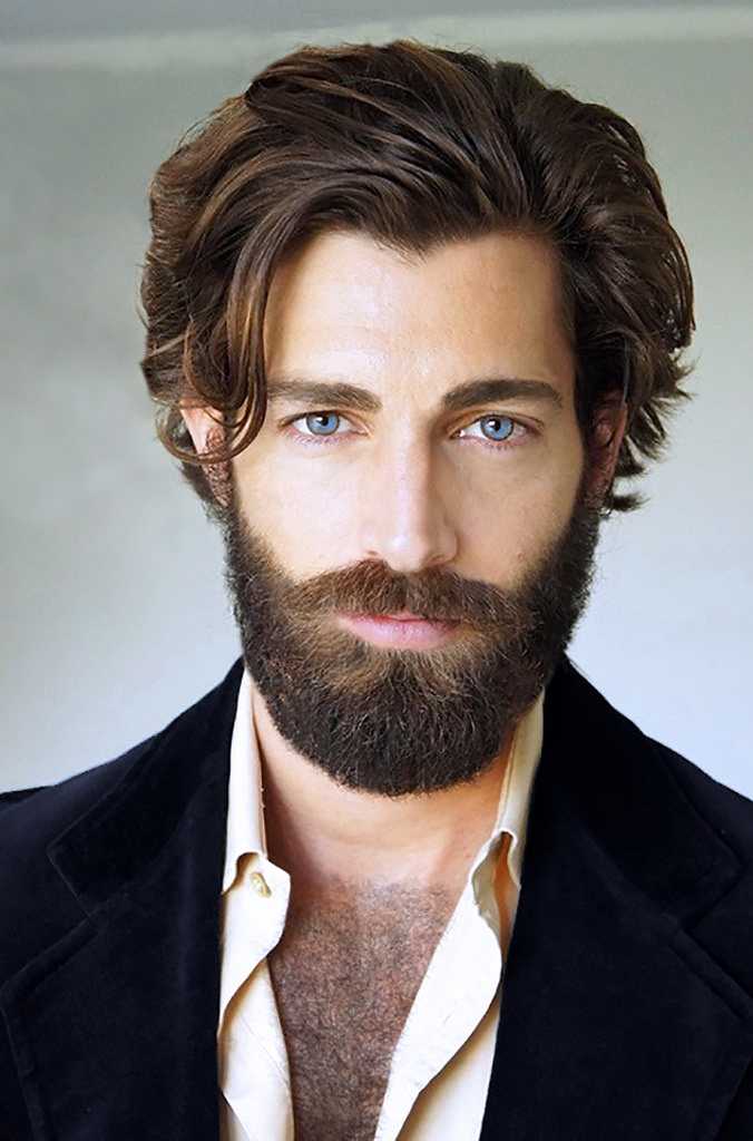 (+120 photos) Men's hairstyles for an elongated face