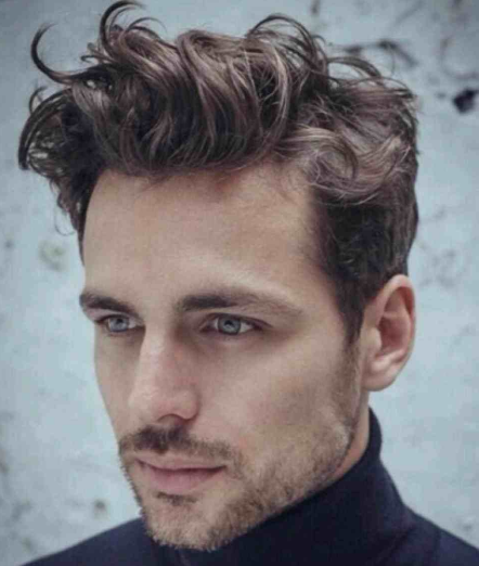 (+120 photos) Men's hairstyles for an elongated face