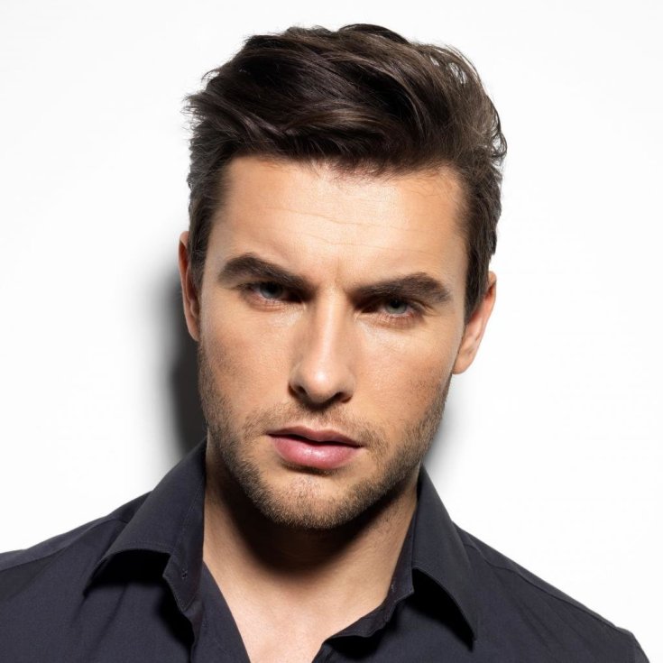 (+120 photos) Men's hairstyles for an elongated face