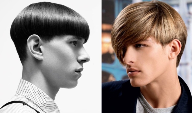 (+120 photos) Men's hairstyles for an elongated face