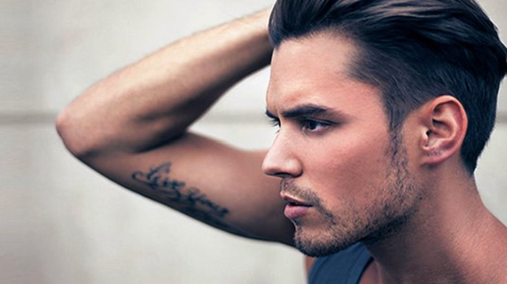 (+150 photos) Men's hairstyles for an oval face shape