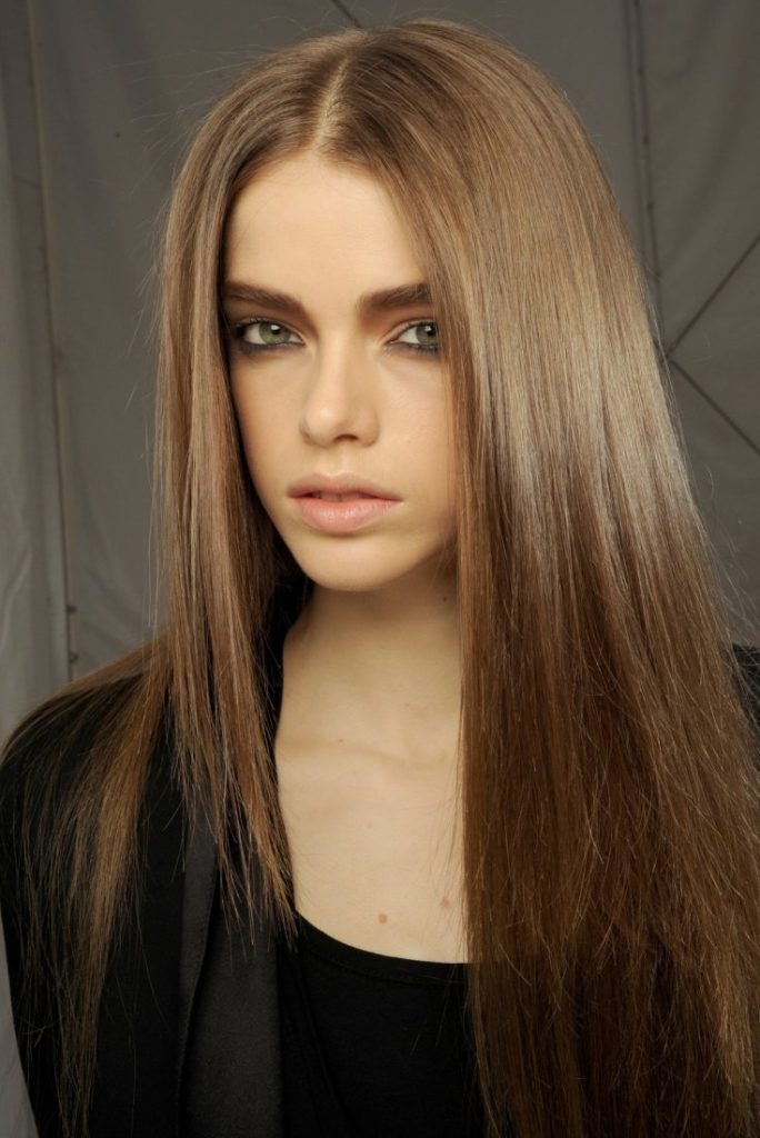 Dark blonde hair color photo