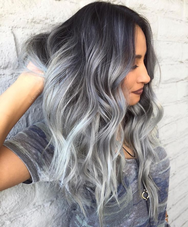 (+180 photos) Shades of ashy hair color