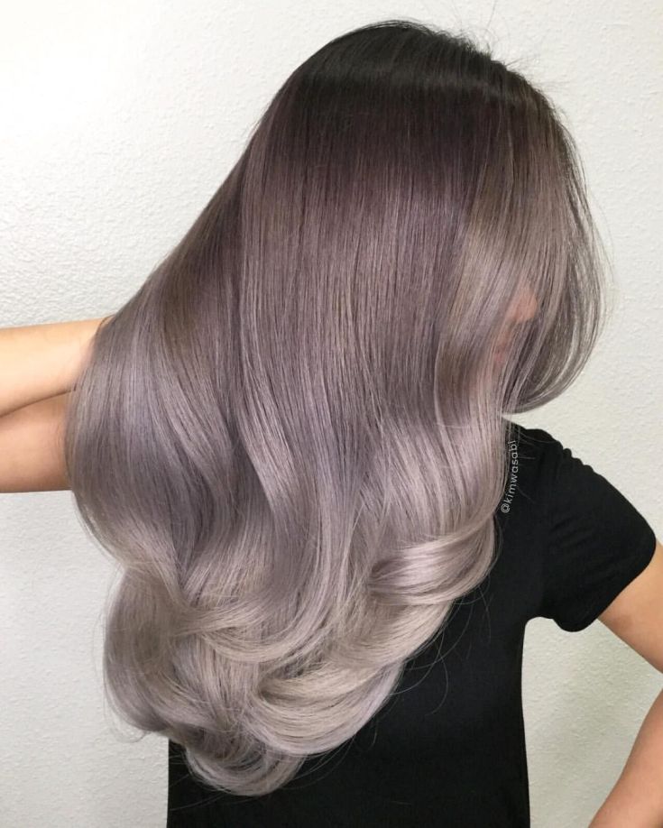 (+180 photos) Shades of ashy hair color