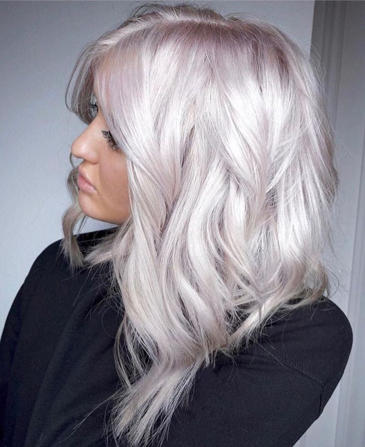 (+180 photos) Shades of ashy hair color