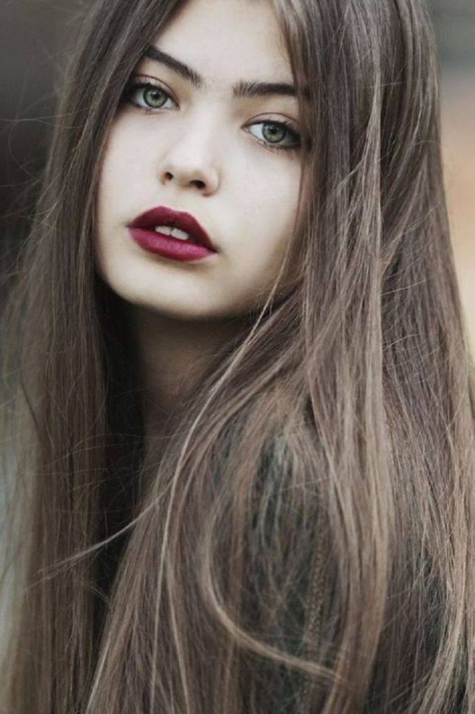 Dark blonde hair color photo