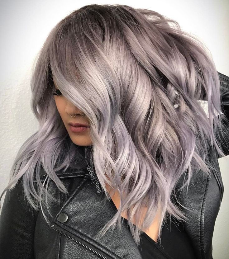 (+180 photos) Shades of ashy hair color