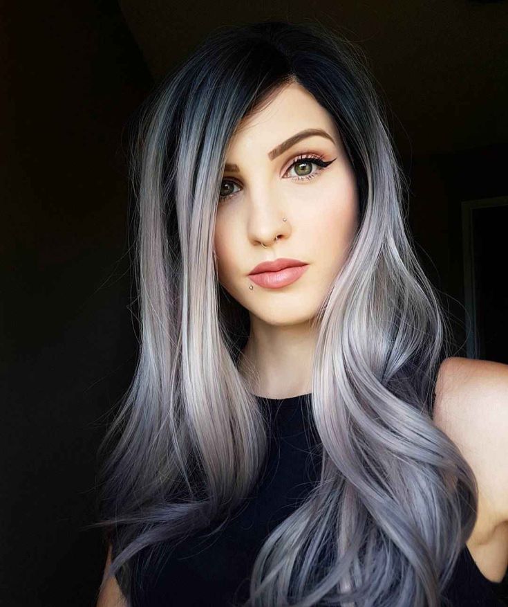 (+180 photos) Shades of ashy hair color