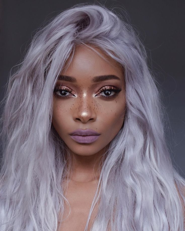 (+180 photos) Shades of ashy hair color