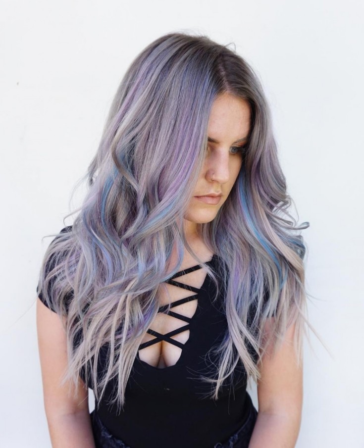 (+180 photos) Shades of ashy hair color