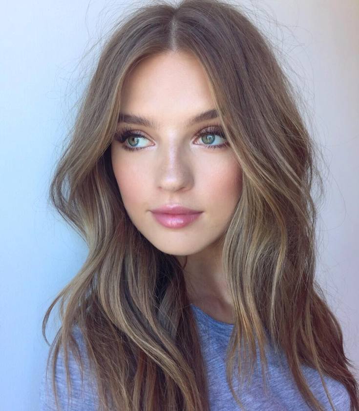 Light hair color for gray eyes