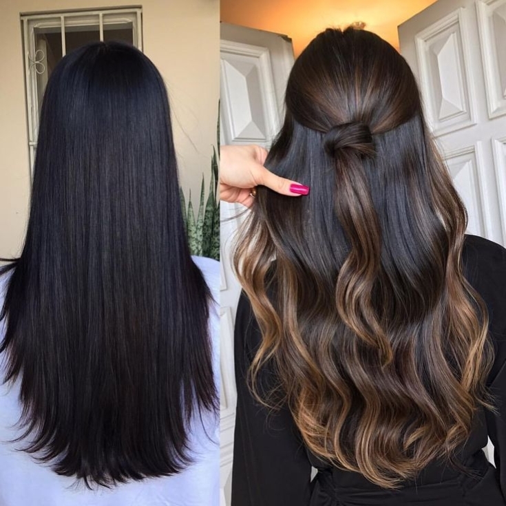 (+120 photos) How to get out of black hair