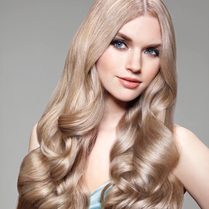 Light hair color for blue eyes