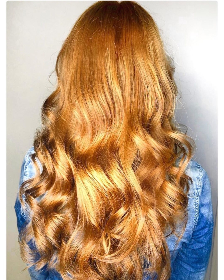 Light brown hair color