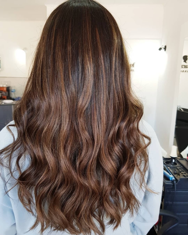 Light brown hair color photo