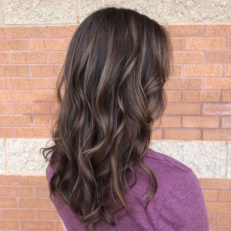 Cool brown hair color