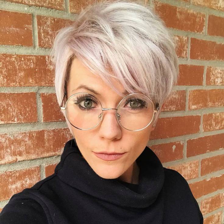 Pixie haircut for short and medium hair