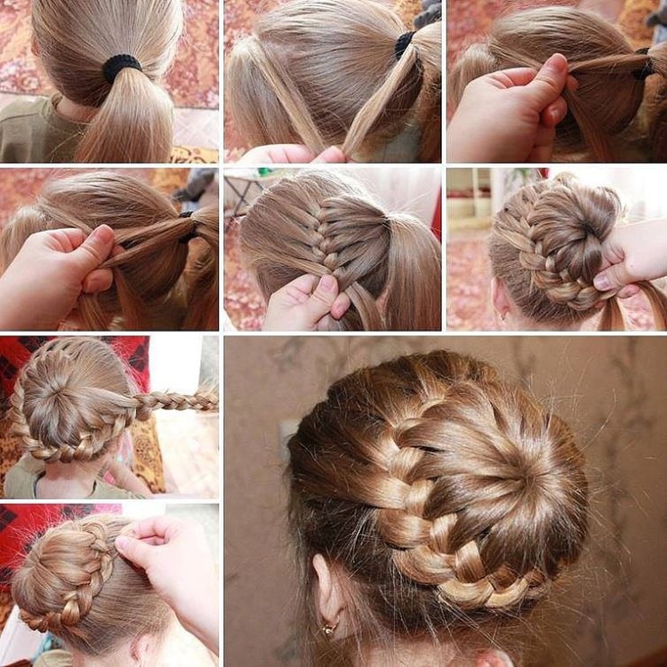 Children's hairstyles in kindergarten and school for the new year