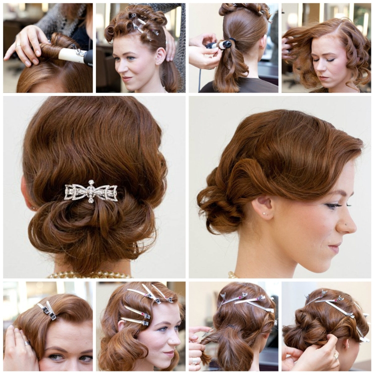 Hairstyles for the new year for medium hair do it yourself at home