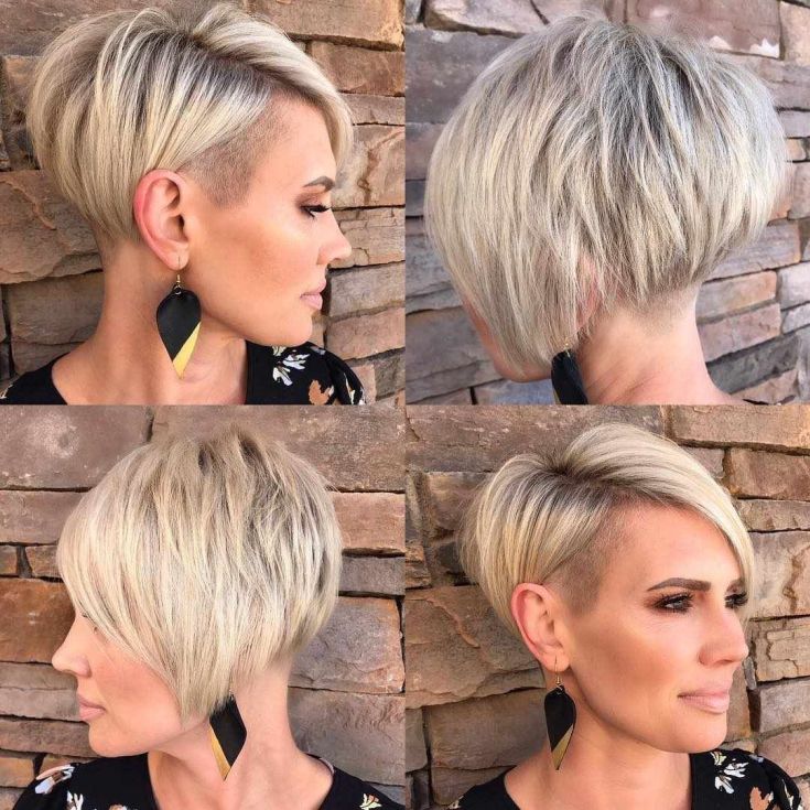 Pixie haircut for short and medium hair