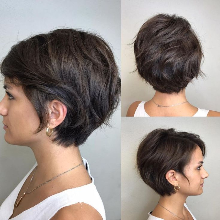 Pixie haircut for short and medium hair