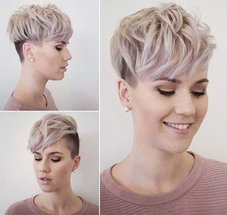 Pixie haircut for short and medium hair