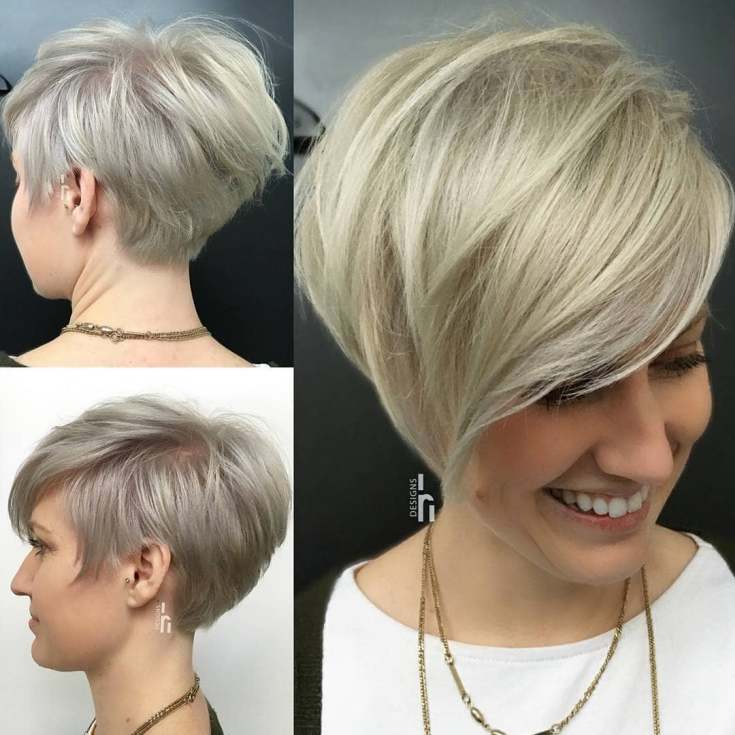 Pixie haircut for short and medium hair