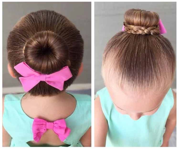 Children's hairstyles in kindergarten and school for the new year