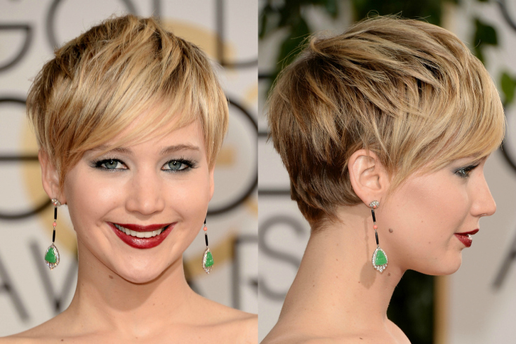 Pixie haircut for short and medium hair