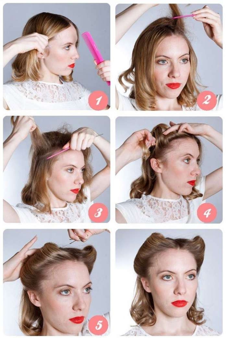 Hairstyles for the New Year for short hair with your own hands at home