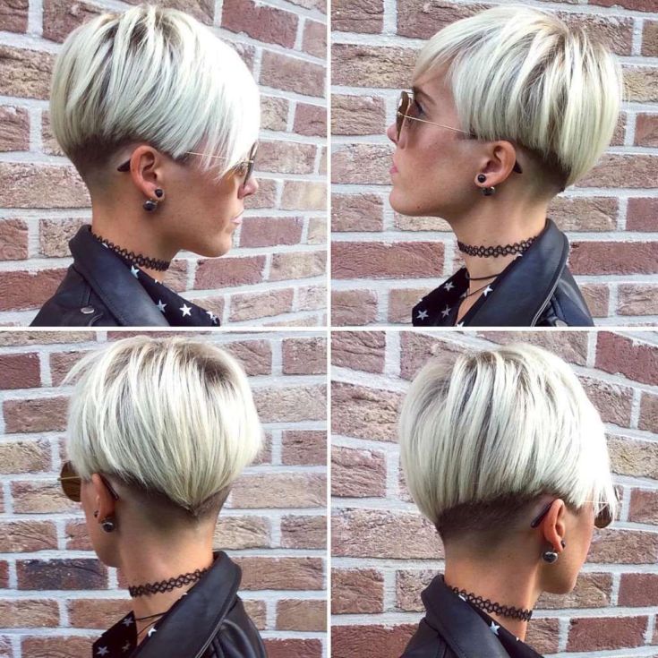 Pixie haircut for short and medium hair