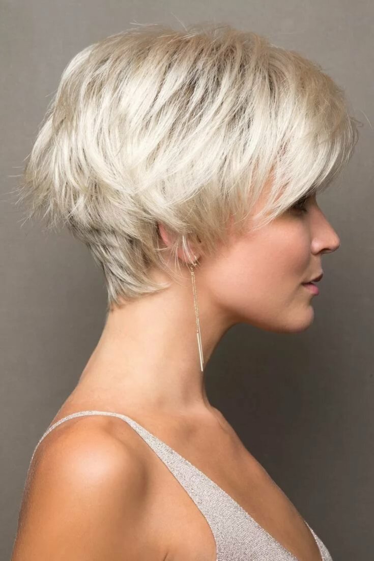 Pixie haircut for short and medium hair