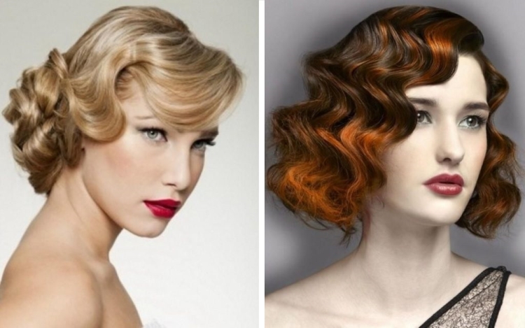 Hairstyles for the New Year for short hair with your own hands at home