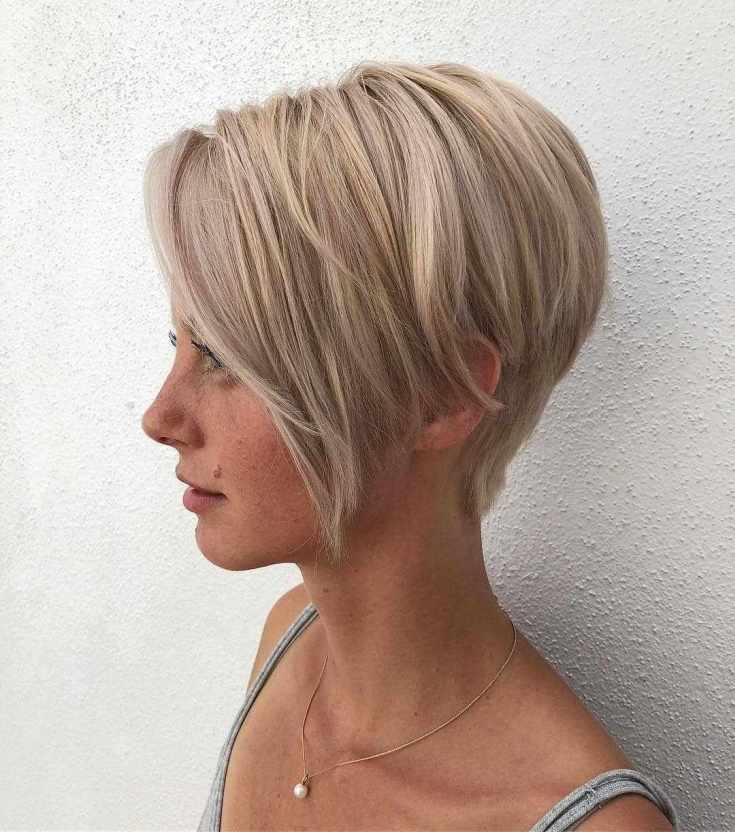 Pixie haircut for short and medium hair