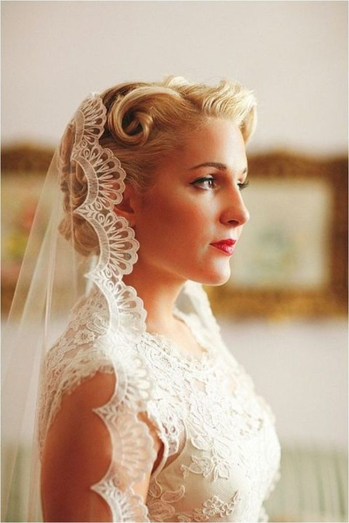 (+240 photos) Wedding hairstyles for long hair with a veil