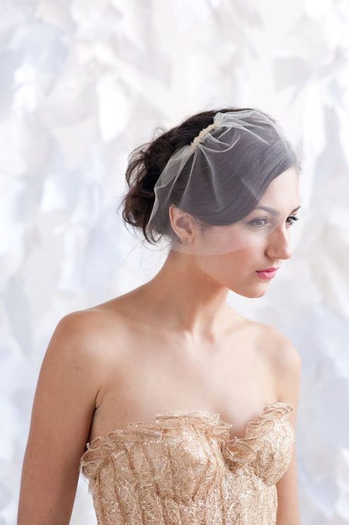 (+240 photos) Wedding hairstyles for long hair with a veil