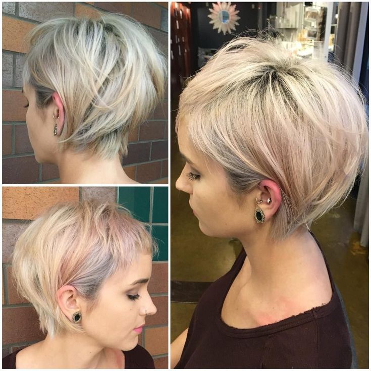 Pixie haircut for short and medium hair