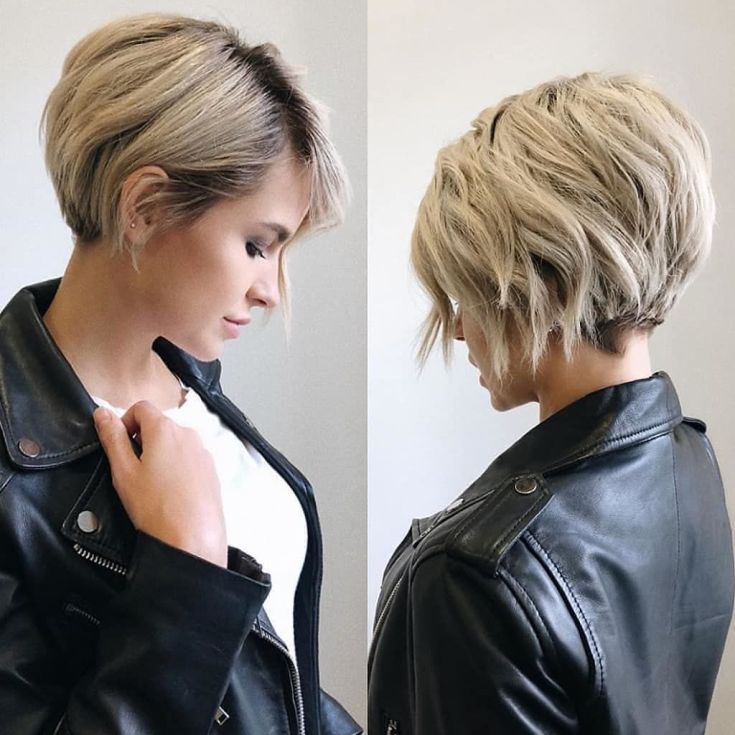 Pixie haircut for short and medium hair