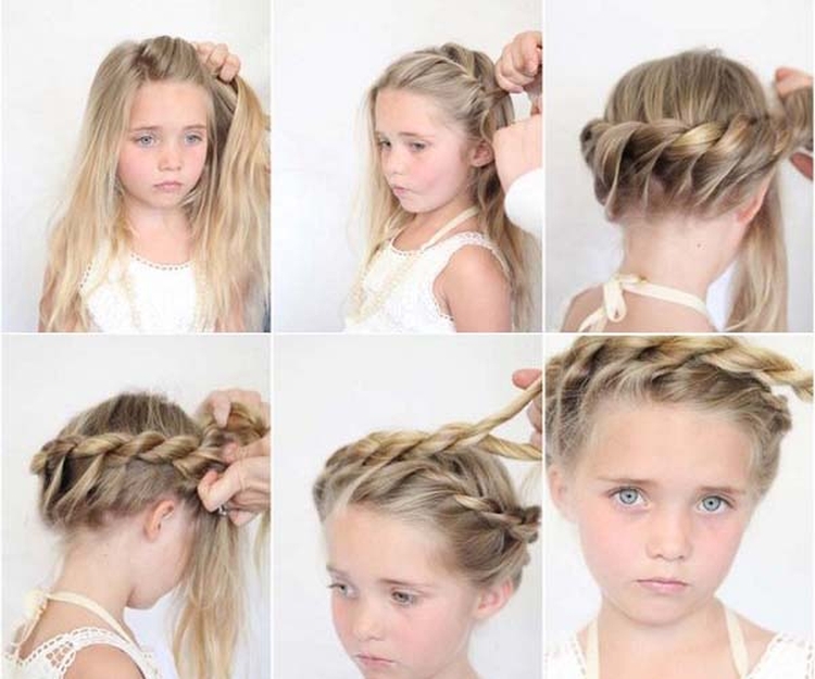 Children's hairstyles in kindergarten and school for the new year