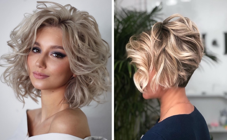 Hairstyles for the New Year for short hair with your own hands at home