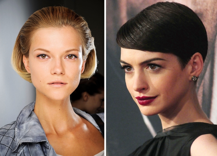 Hairstyles for the New Year for short hair with your own hands at home