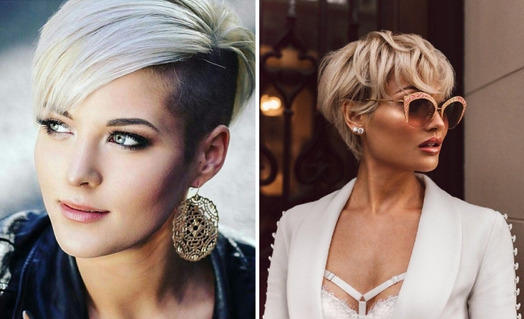 Hairstyles for the New Year for short hair with your own hands at home