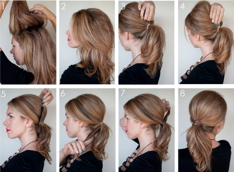 Hairstyles for the new year for medium hair do it yourself at home