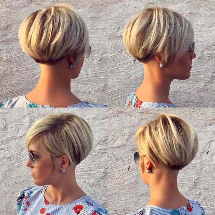 Pixie haircut for short and medium hair