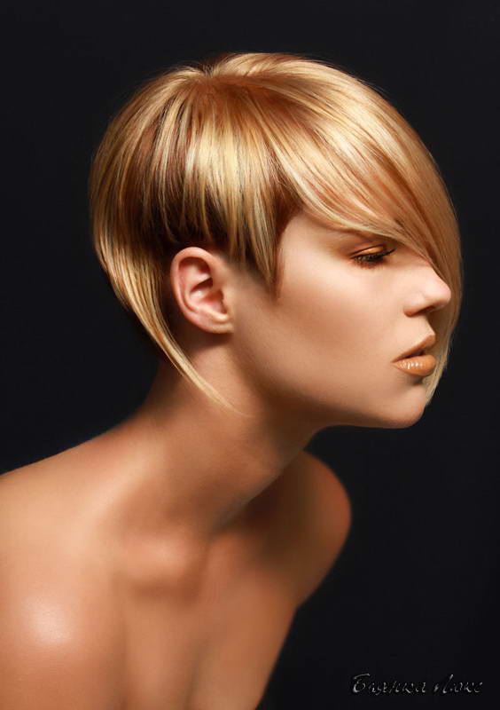 Fashionable and very short haircuts for women