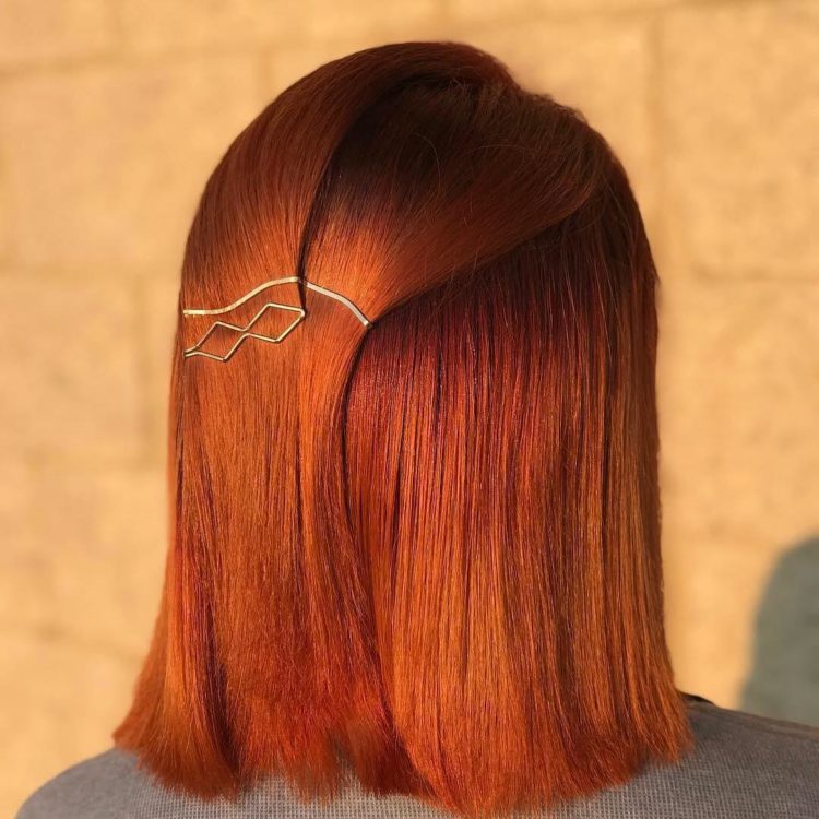 Fashionable coloring on bob haircuts for dark and light hair