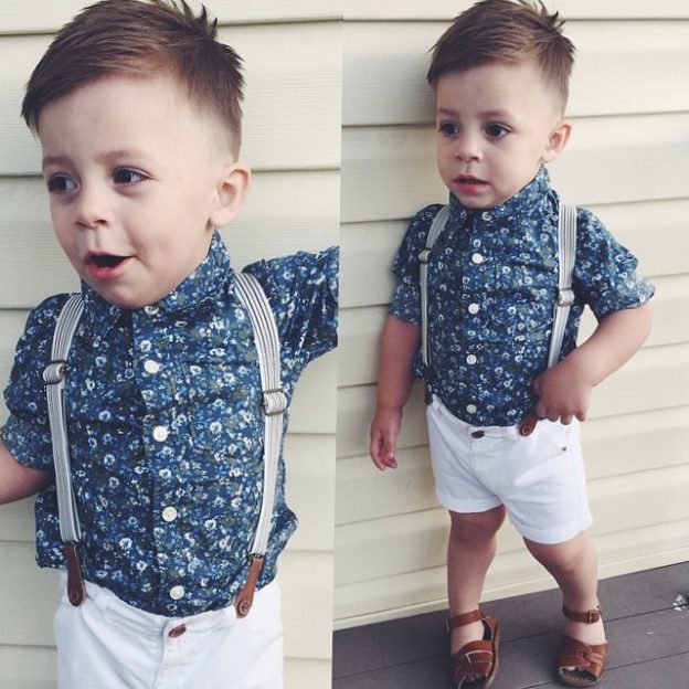 Do-it-yourself model haircuts for boys with a typewriter at home