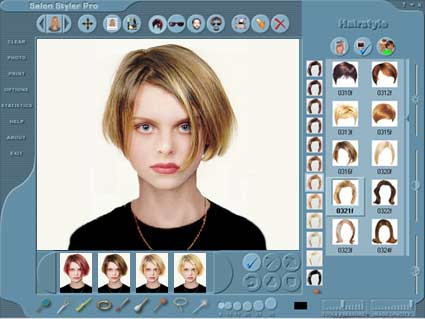 14 ways to choose hairstyles online and 5 computer programs for choosing hairstyles